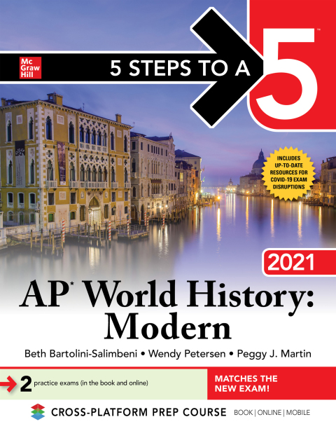 Cover image for book 5 Steps to a 5: AP World History: Modern 2021