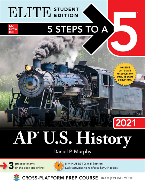 Cover image for book 5 Steps to a 5: AP U.S. History 2021 Elite Student Edition