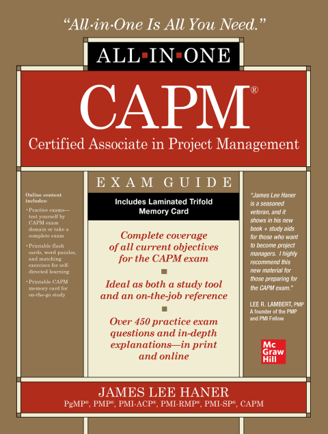 Cover image for book CAPM Certified Associate in Project Management All-in-One Exam Guide