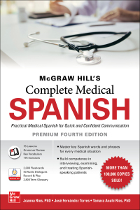 صورة الغلاف: McGraw-Hill's Complete Medical Spanish, Premium Edition 4th edition 9781260467895