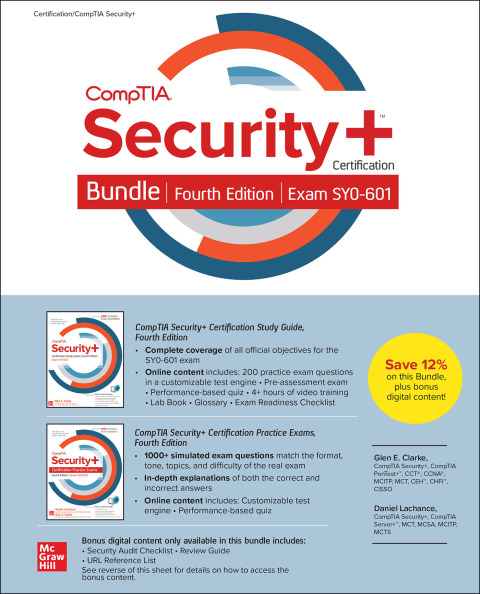 Cover image for book CompTIA Security+ Certification Bundle, Fourth Edition (Exam SY0-601)