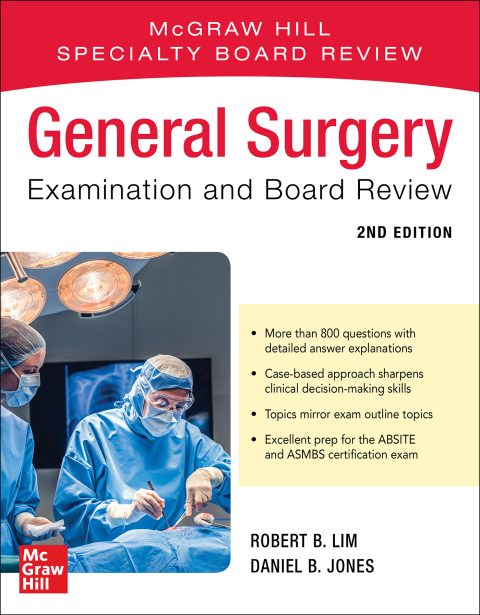 Cover image for book General Surgery Examination and Board Review