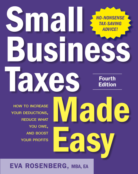 Cover image for book Small Business Taxes Made Easy