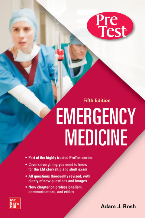 Cover image for book PreTest Emergency Medicine, Fifth Edition