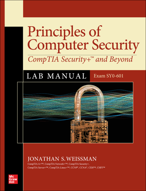Cover image for book Principles of Computer Security: CompTIA Security+ and Beyond Lab Manual (Exam SY0-601)