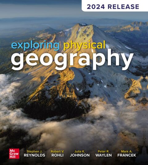 Cover image for book Exploring Physical Geography: 2024 Release