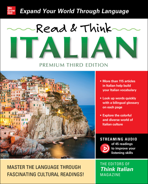 Cover image for book Read & Think Italian, Premium Third Edition