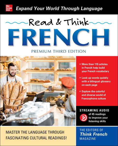Cover image for book Read & Think French, Premium Third Edition