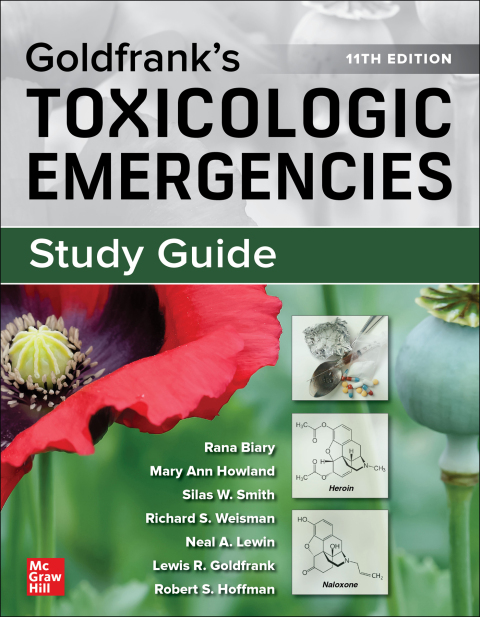 Cover image for book Study Guide for Goldfrank's Toxicologic Emergencies, 11th Edition