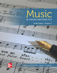 Music in Theory and Practice Volume 2 10th edition | 9781260493559 ...