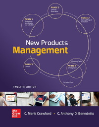 Cover image: New Products Management 12th edition 9781259911828