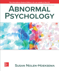 Cover image: Abnormal Psychology 8th edition 9781260547900