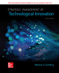 Imagen de portada: Strategic Management of Technological Innovation 6th edition 9781260565799