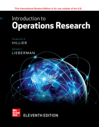 Cover image: Introduction to Operations Research 11th edition 9781260575873