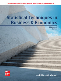 صورة الغلاف: Statistical Techniques in Business and Economics 18th edition 9781260570489