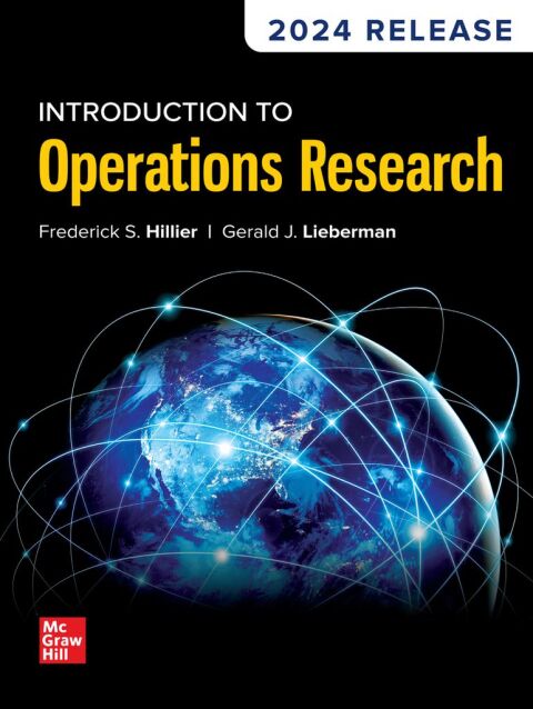 Cover image for book Introduction to Operations Research: 2024 Release