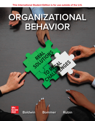 ISE Organizational Behavior: Real Solutions to Real Challenges