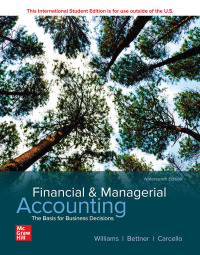 FINANCIAL AND MANAGERIAL ACCOUNTING ONLINE ACCESS PLUS CONNECT