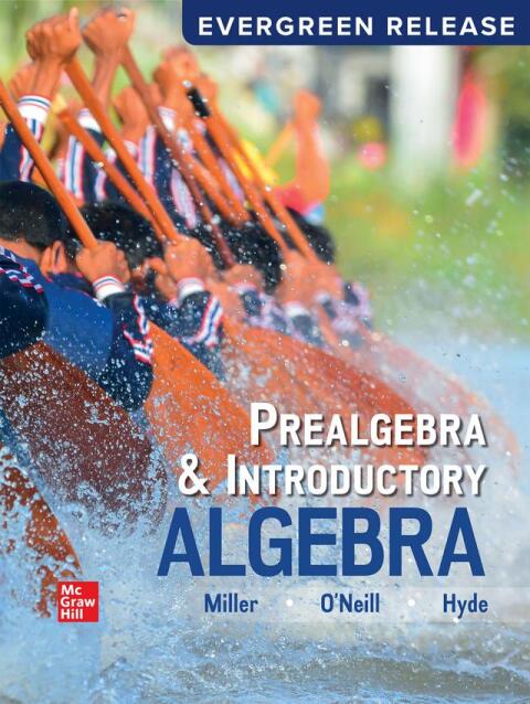 Cover image for book Prealgebra & Introductory Algebra: 2025 Release