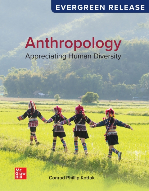 Cover image for book Anthropology: Appreciating Human Diversity: 2025 Release