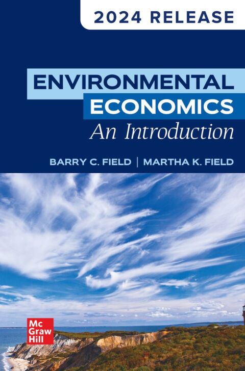 Cover image for book Environmental Economics, An Introduction, 2024 Release