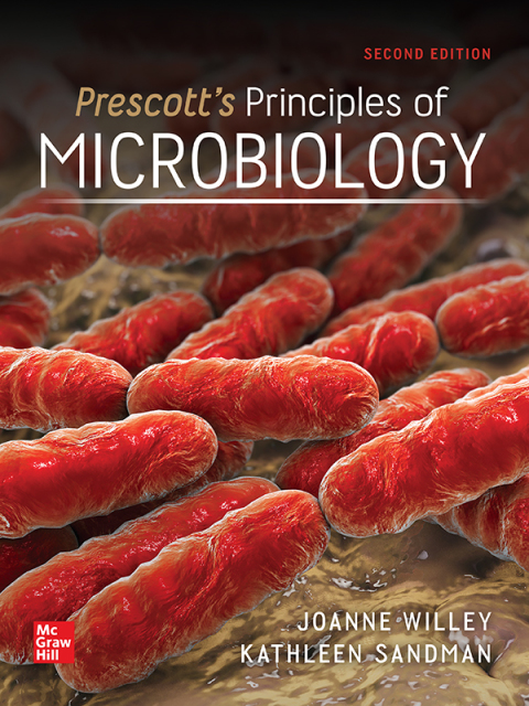 Cover image for book Prescott's Principles of Microbiology
