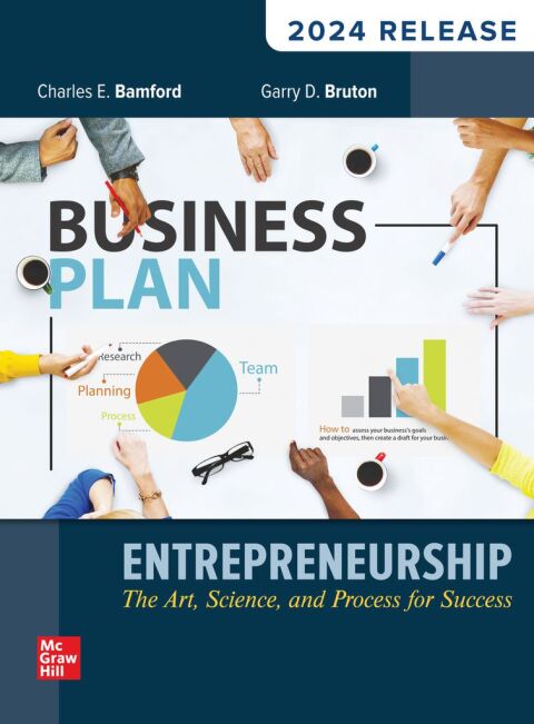 Cover image for book Entrepreneurship: The Art, Science, And Process For Success, 2024 Release