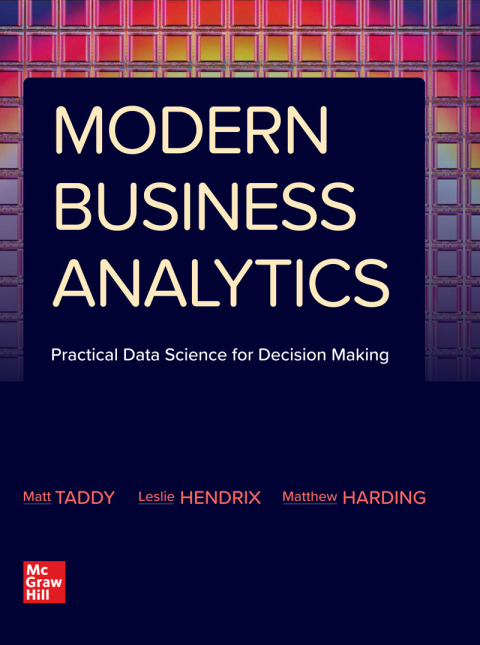 Cover image for book Modern Business Analytics