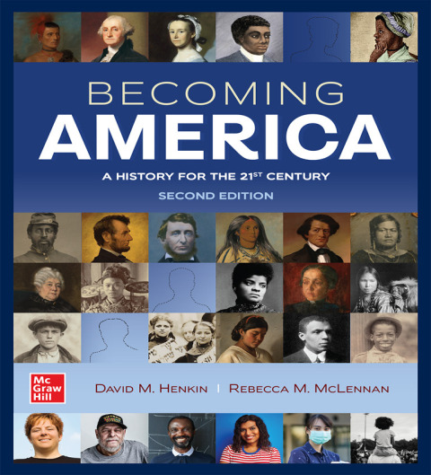 Cover image for book Becoming America