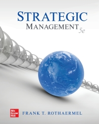 Cover image: Strategic Management 5th edition 9781260261288
