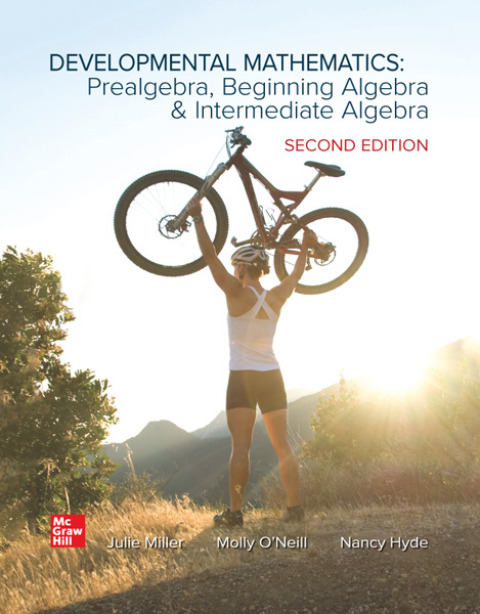 Cover image for book Developmental Mathematics: Prealgebra, Beginning Algebra, & Intermediate Algebra