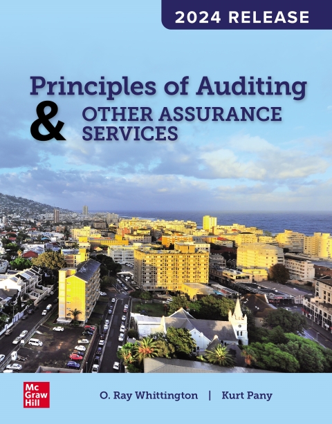 Cover image for book Principles of Auditing & Other Assurance Services: 2024 Release