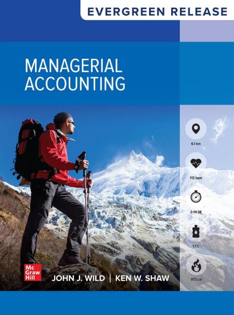 Cover image for book Managerial Accounting: 2025 Release