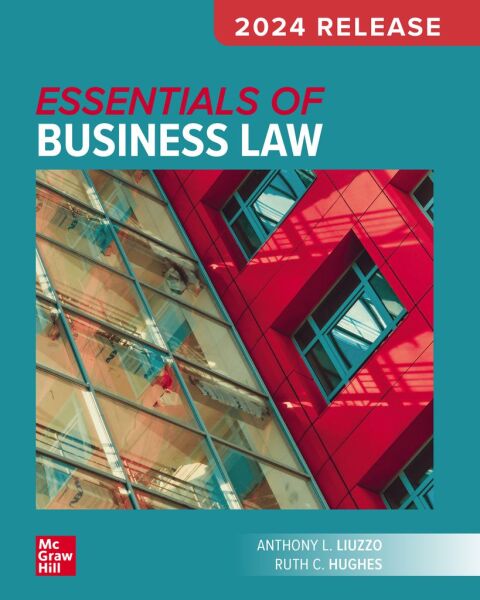 Cover image for book Essentials of Business Law: 2024 Release