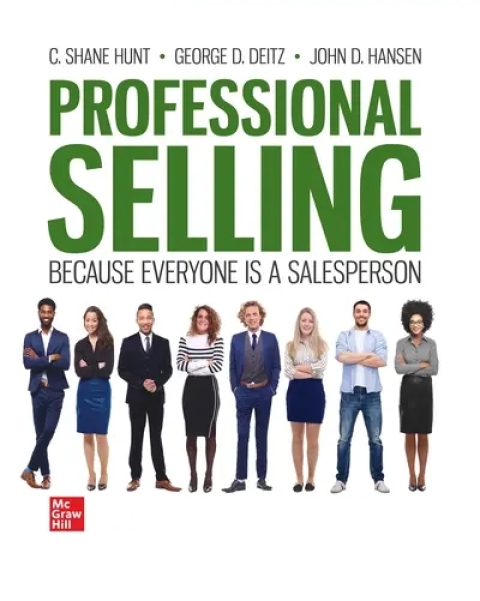 Cover image for book Professional Selling: 2024 Release