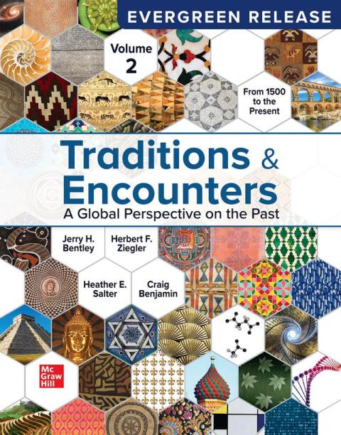 Cover image for book TRADITIONS & ENCOUNTERS VOLUME 2 FROM 1500 TO THE PRESENT: 2025 RELEASE