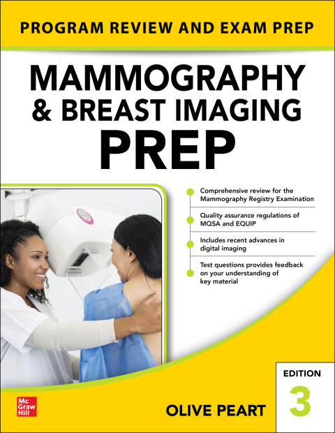 Cover image for book Mammography and Breast Imaging PREP: Program Review and Exam Prep, Third Edition