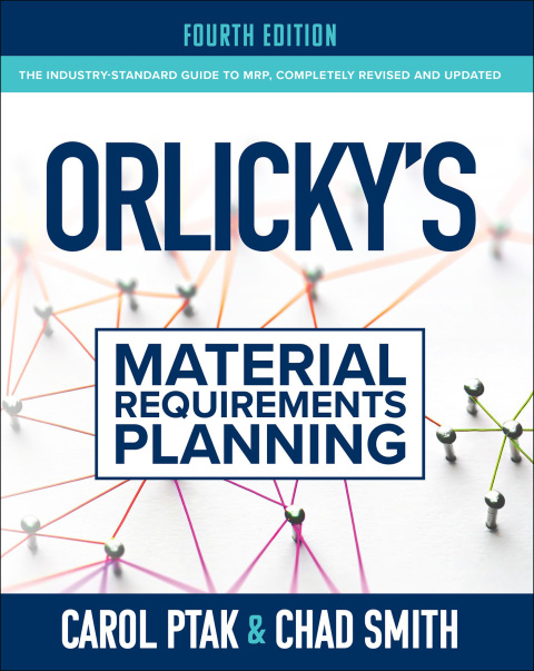 Cover image for book Orlicky's Material Requirements Planning