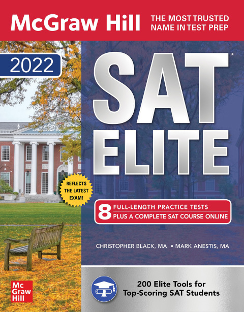 Cover image for book McGraw-Hill Education SAT Elite 2022