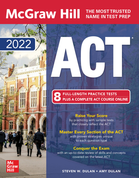 Cover image for book McGraw-Hill Education ACT 2022