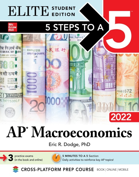 Cover image for book 5 Steps to a 5: AP Macroeconomics 2022 Elite Student Edition
