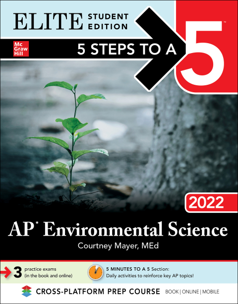 Cover image for book 5 Steps to a 5: AP Environmental Science 2022 Elite Student Edition