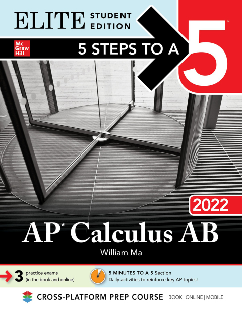 Cover image for book 5 Steps to a 5: AP Calculus AB 2022 Elite Student Edition