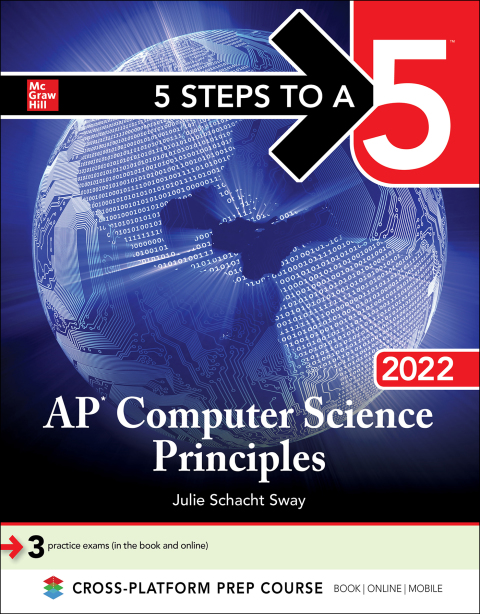 Cover image for book 5 Steps to a 5: AP Computer Science Principles 2022