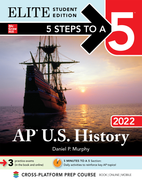 Cover image for book 5 Steps to a 5: AP U.S. History 2022 Elite Student Edition