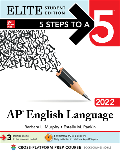 Cover image for book 5 Steps to a 5: AP English Language 2022 Elite Student Edition