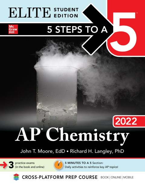 Cover image for book 5 Steps to a 5: AP Chemistry 2022 Elite Student Edition