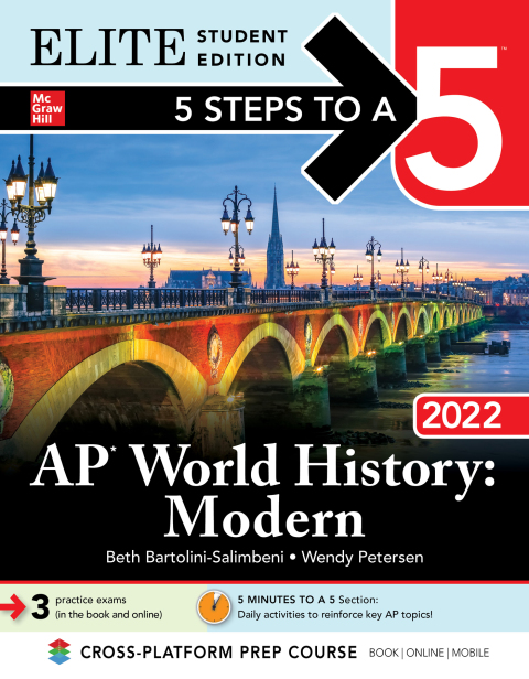 Cover image for book 5 Steps to a 5: AP World History: Modern 2022 Elite Student Edition