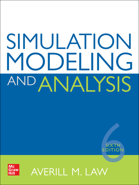 Cover image for book Simulation Modeling and Analysis