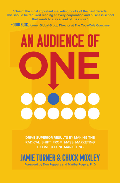 Cover image for book An Audience of One: Drive Superior Results by Making the Radical Shift from Mass Marketing to One-to-One Marketing